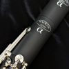 Backun Alpha Clarinet - Silver Keys - Logo