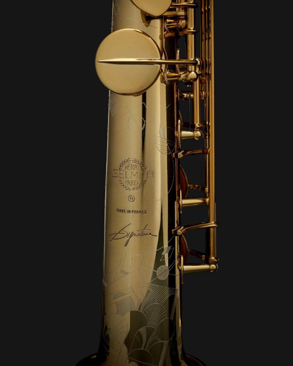 Selmer Paris Signature Soprano Sax - Logo