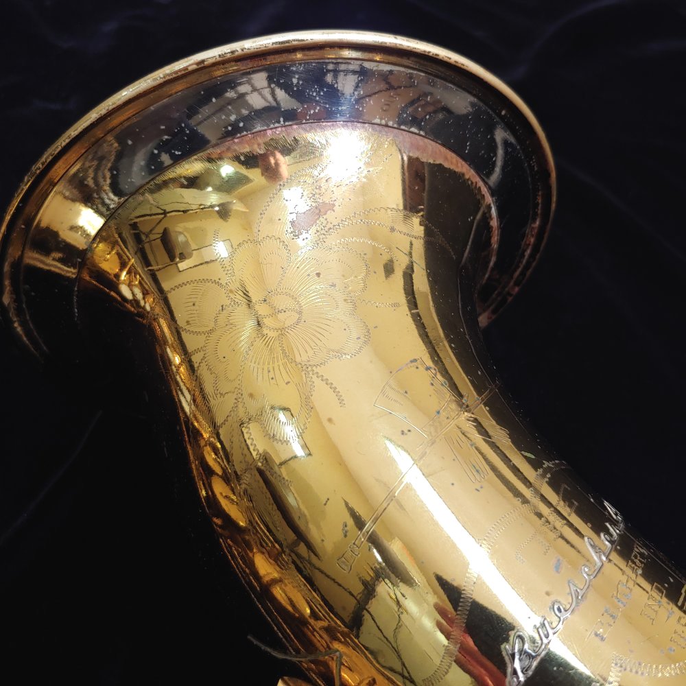 1949 Buescher 400 Top Hat & Cane Tenor Sax B11 - 317404