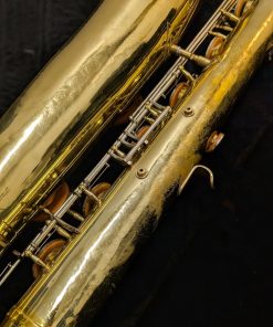 1965 Bundy H&A Selmer by Keilwerth Bari Sax - Back of Body