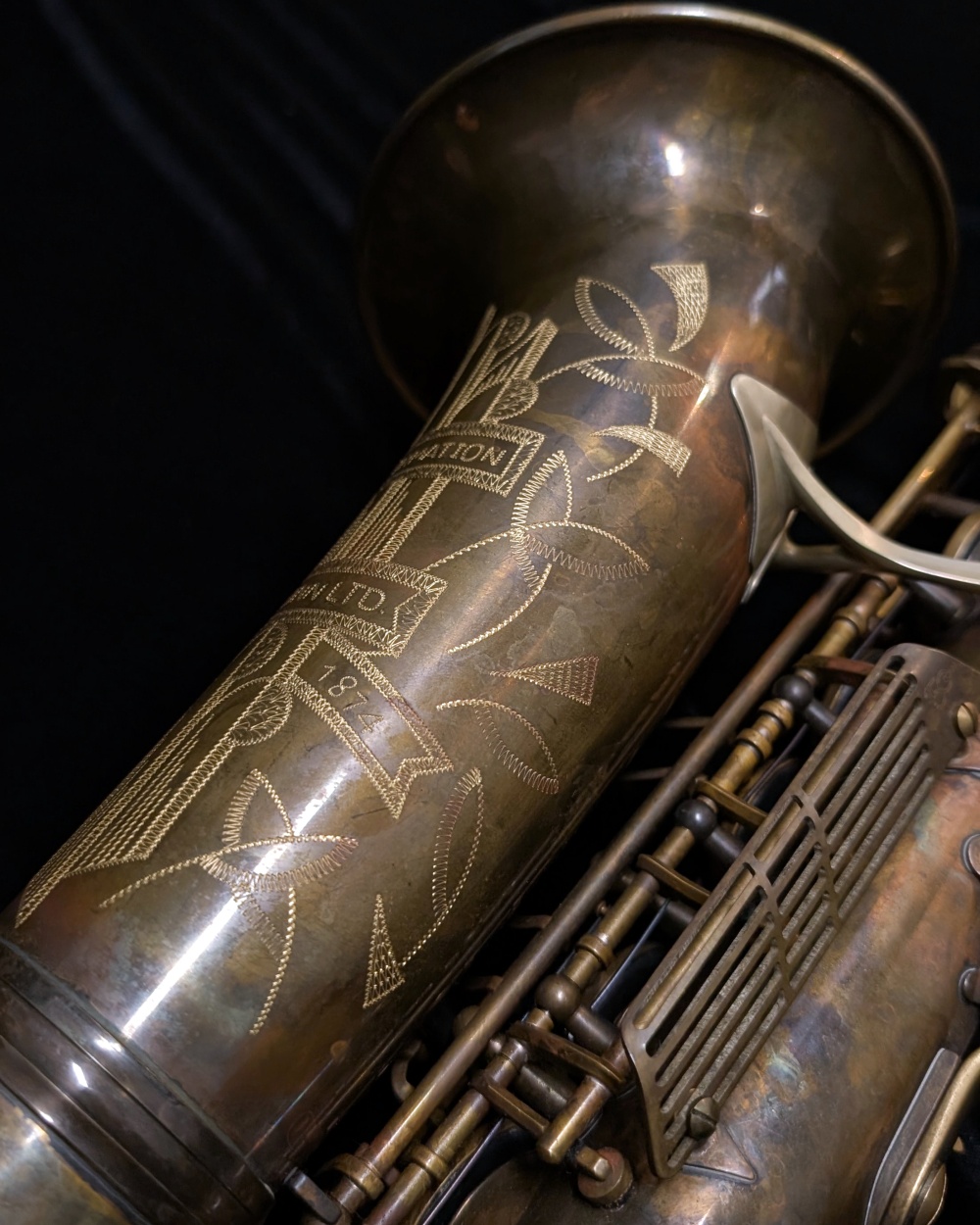 Conn 150th Anniversary Alto Sax - CONNfirmation Model - Back of Bell