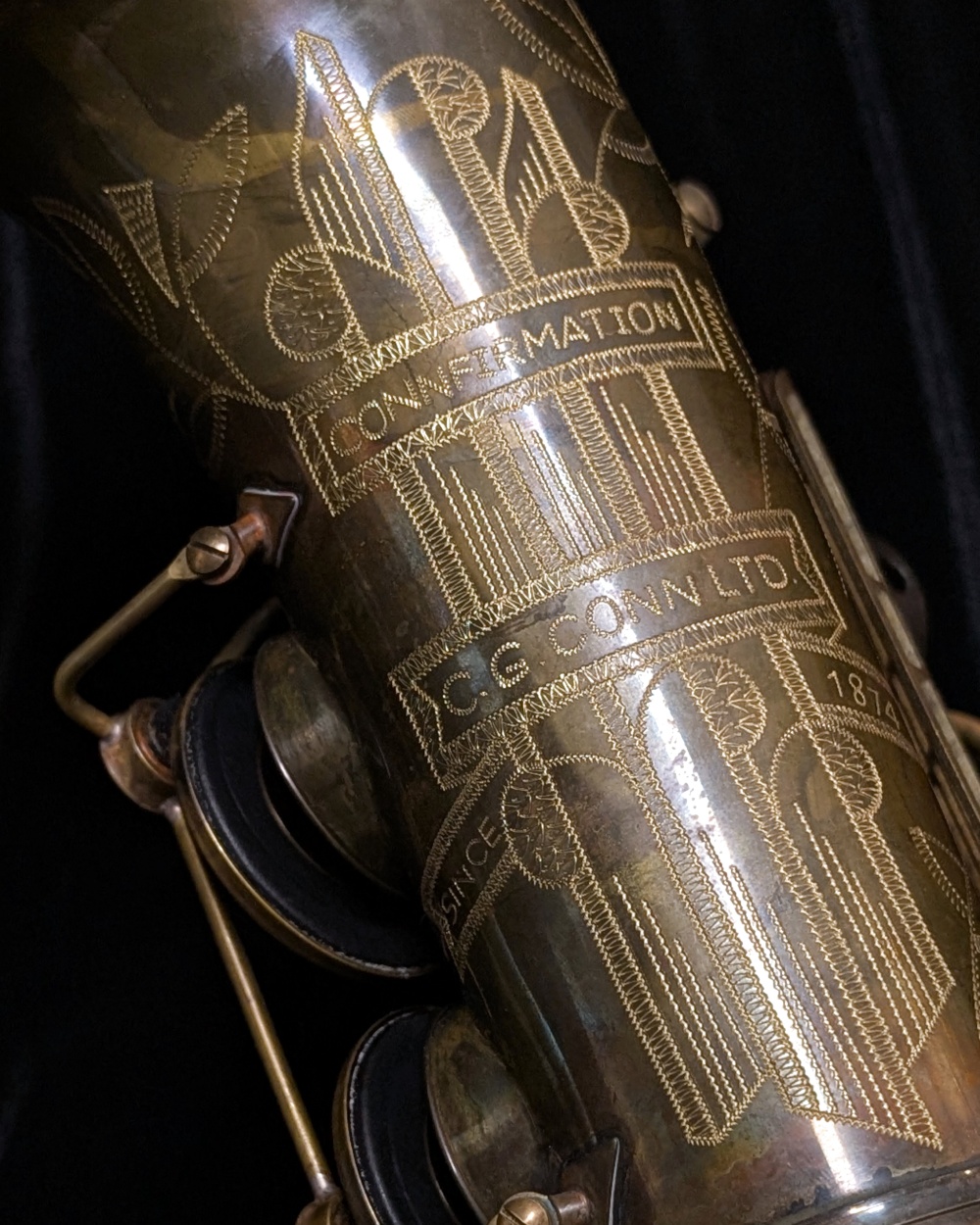 Conn 150th Anniversary Alto Sax - CONNfirmation Model - Engraving