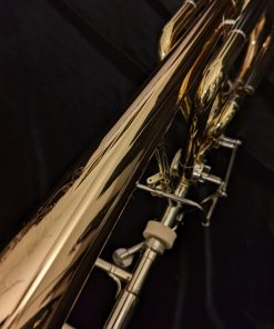 Used C.G. Conn 62HI Dual Rotor Bass Trombone #445886 - Bell Throat