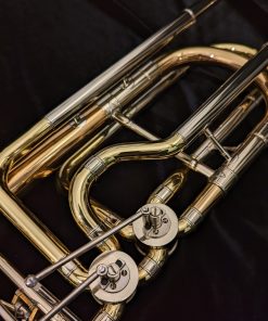 Used C.G. Conn 62HI Dual Rotor Bass Trombone #445886 - Linkages