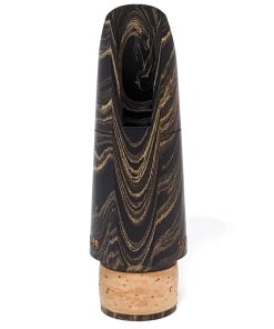 D'Addario Reserve Evolution Clarinet Mouthpiece - Marbled - Face