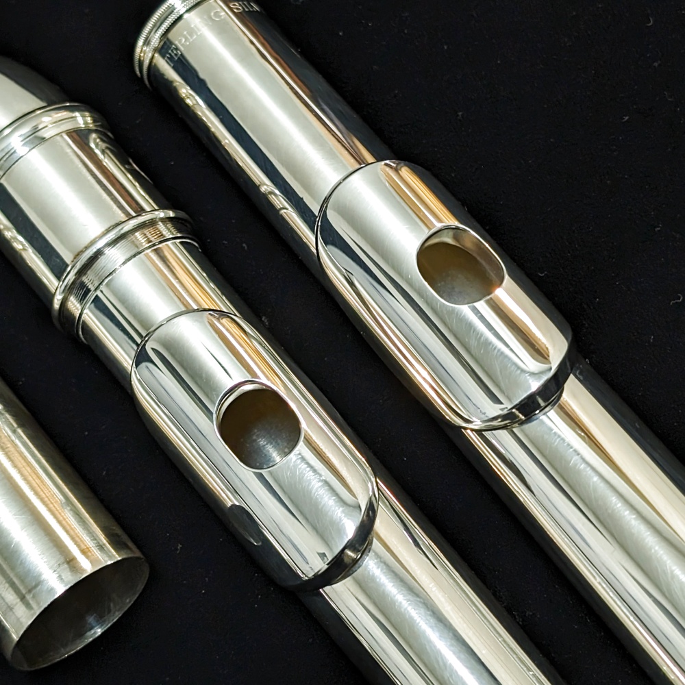 Used Jupiter diMedici 1200 Series Alto Flute #C0356 with both Headjoints - Embouchure