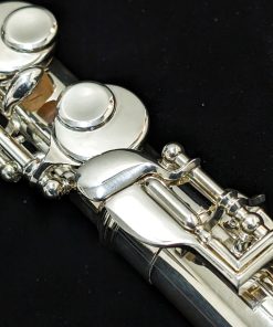 Used Jupiter diMedici 1200 Series Alto Flute #C0356 with both Headjoints - Right Hand Pinky