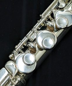 Used Jupiter diMedici 1200 Series Alto Flute #C0356 with both Headjoints - Right Hand