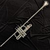 Getzen 300 Series Herald Trumpet in Silver