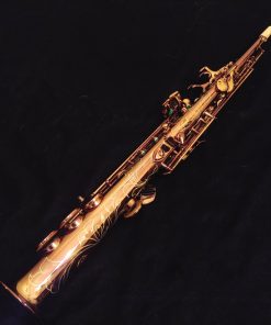 Kessler Custom "Handmade One" Professional Soprano Sax - Dark Lacquer