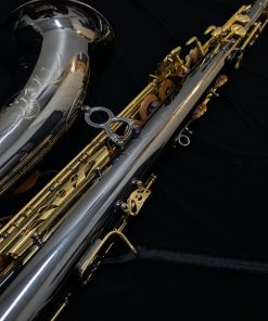 Used Keilwerth SX90 Tenor Sax - Black Nickel #121288 - Back of Body