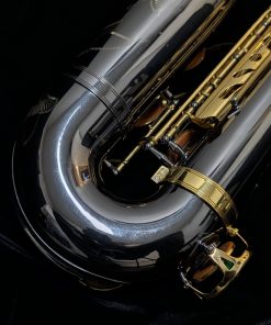 Used Keilwerth SX90 Tenor Sax - Black Nickel #121288 - Back of Bow