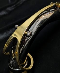 Used Keilwerth SX90 Tenor Sax - Black Nickel #121288 - Neck Dent