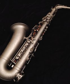 Kessler Custom Desert Deluxe Alto Sax - Satin Black Finish