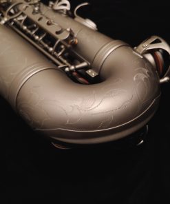 Kessler Custom Desert Deluxe Alto Sax - Satin Black Finish
