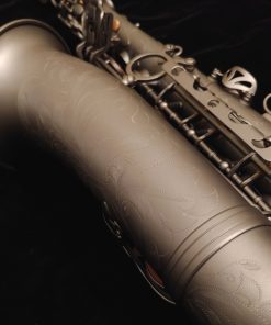 Kessler Custom Desert Deluxe Alto Sax - Satin Black Finish
