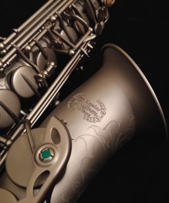 Kessler Custom Desert Deluxe Alto Sax - Satin Black Finish