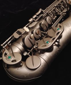 Kessler Custom Desert Deluxe Alto Sax - Satin Black Finish