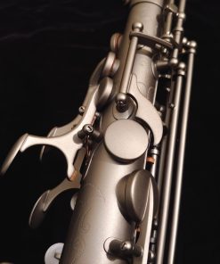 Kessler Custom Desert Deluxe Alto Sax - Satin Black Finish