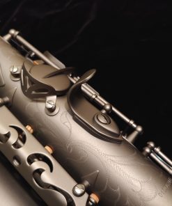 Kessler Custom Desert Deluxe Alto Sax - Satin Black Finish