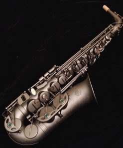 Kessler Custom Desert Deluxe Alto Sax - Satin Black Finish