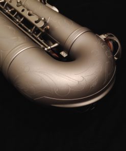 Kessler Custom Desert Deluxe Tenor Sax - Satin Black Finish