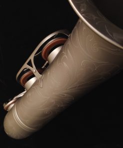 Kessler Custom Desert Deluxe Tenor Sax - Satin Black Finish