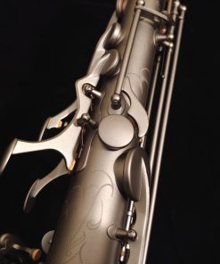 Kessler Custom Desert Deluxe Tenor Sax - Satin Black Finish