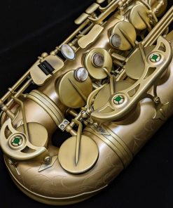 Kessler Custom Handmade Alto Sax - Brushed Matte Antique