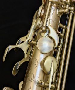 Kessler Custom Handmade Alto Sax - Brushed Matte Antique