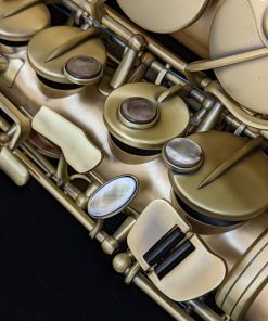 Kessler Custom Handmade Alto Sax - Brushed Matte Antique