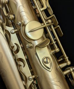Kessler Custom Handmade Alto Sax - Brushed Matte Antique