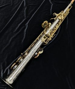 Kessler Custom "Handmade One" Nickel-Silver Soprano Sax - Back