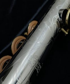 Kessler Custom "Handmade One" Nickel-Silver Soprano Sax - Engraving