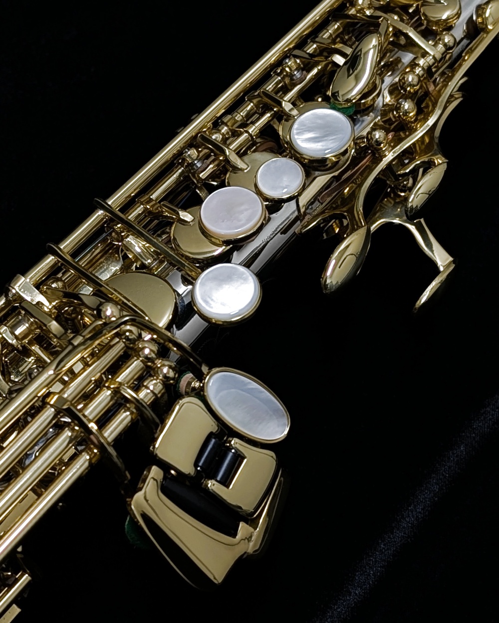 Kessler Custom "Handmade One" Nickel-Silver Soprano Sax - Left Hand