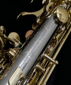Kessler Custom "Handmade One" Nickel-Silver Soprano Sax - Engraving
