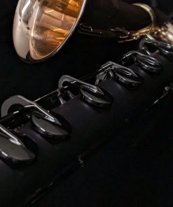 Kessler Custom 2nd Gen Low C Bass Clarinet - Midnight Rose - Bell