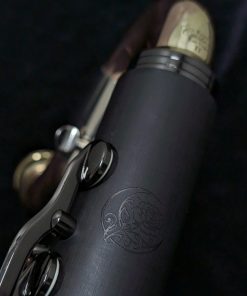 Kessler Custom 2nd Gen Low C Bass Clarinet - Midnight Rose - Engraved Body Logo
