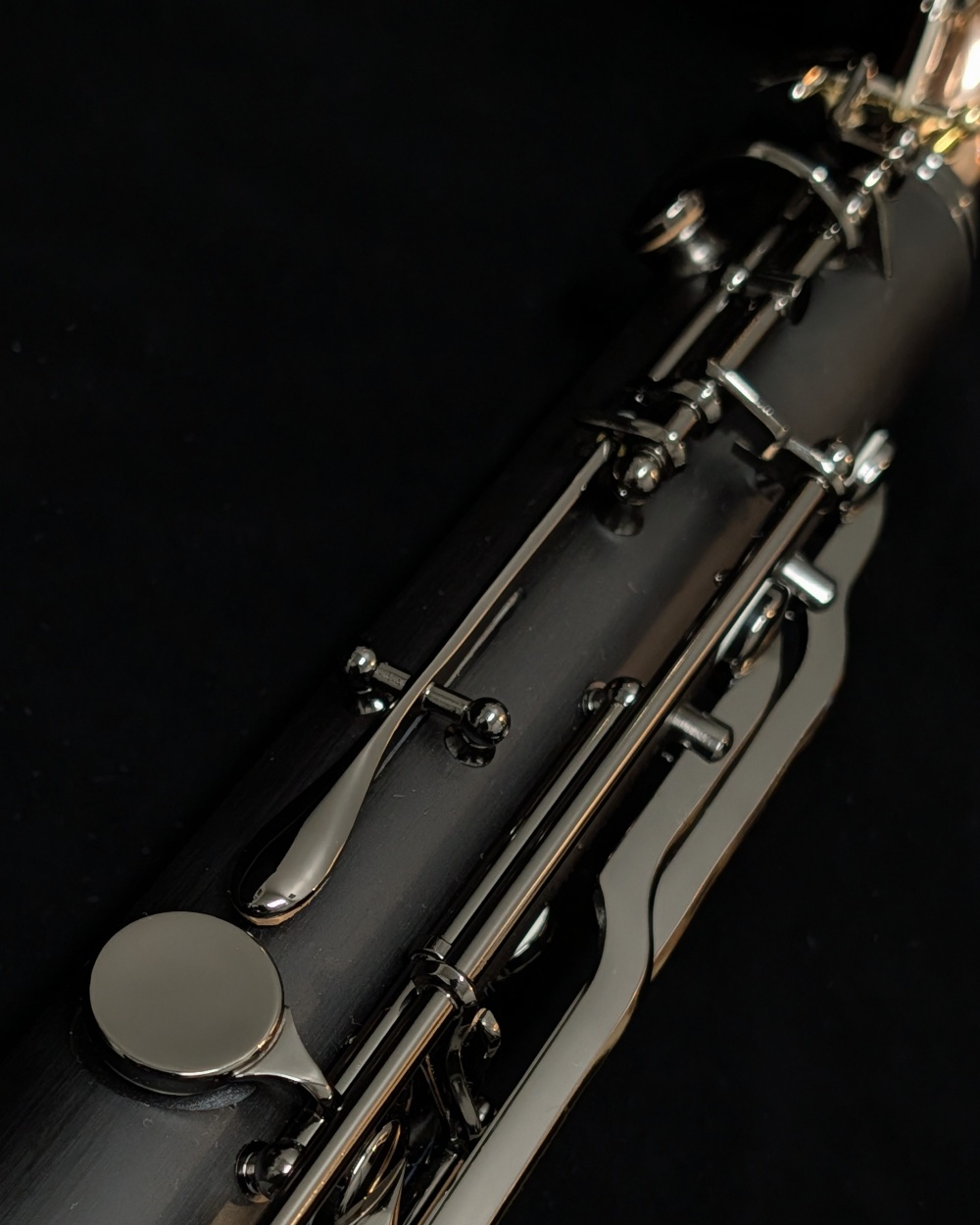 Kessler Custom 2nd Gen Low C Bass Clarinet - Midnight Rose - Register