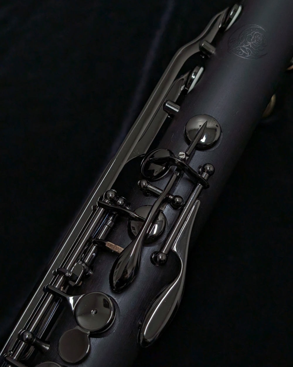 Kessler Custom 2nd Gen Low C Bass Clarinet - Midnight Rose - A Keys