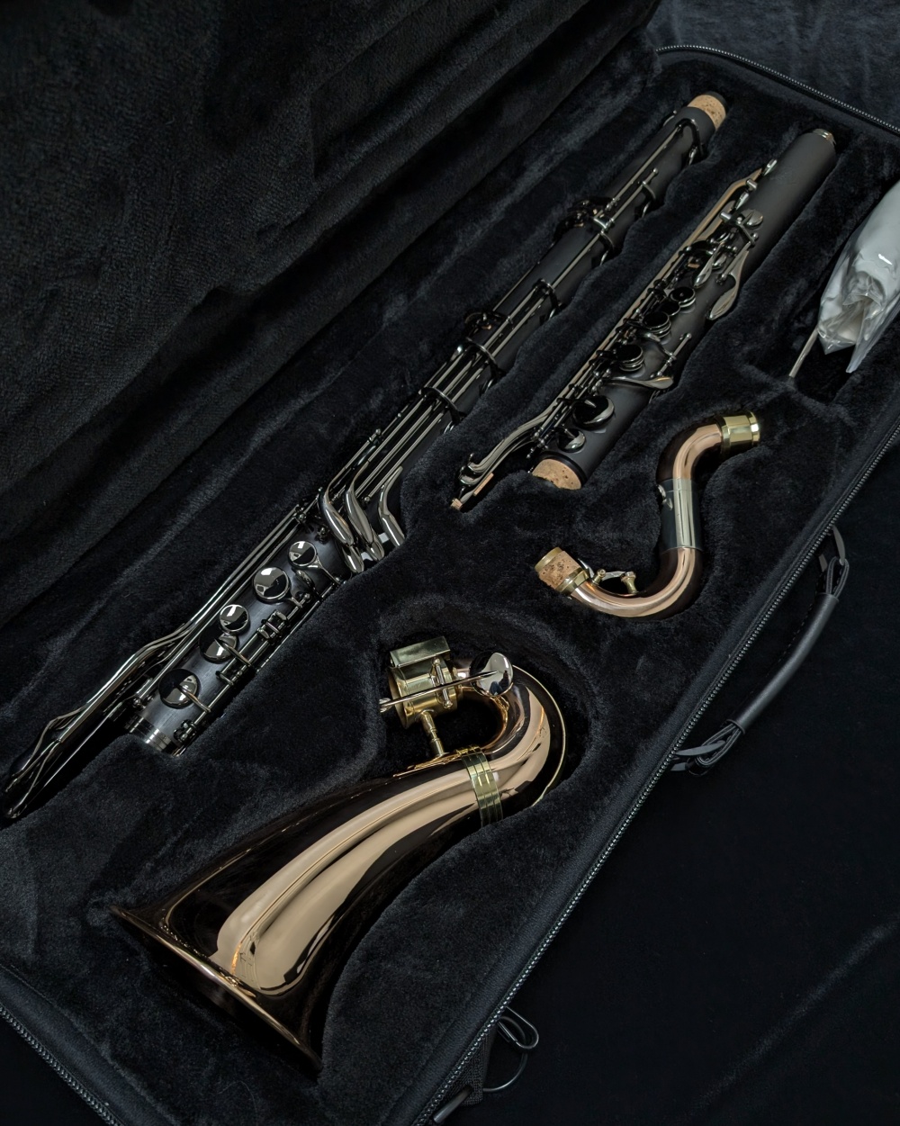 Kessler Custom 2nd Gen Low C Bass Clarinet - Midnight Rose - In Case