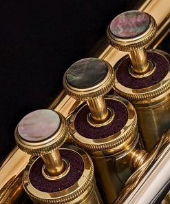 Kessler Custom Professional Trumpet in Lacquer - Finger Buttons
