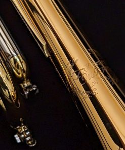 Kessler Custom Professional Trumpet in Lacquer - Logo
