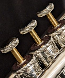 Kessler Custom Professional Trumpet in Silver - Copper Stems