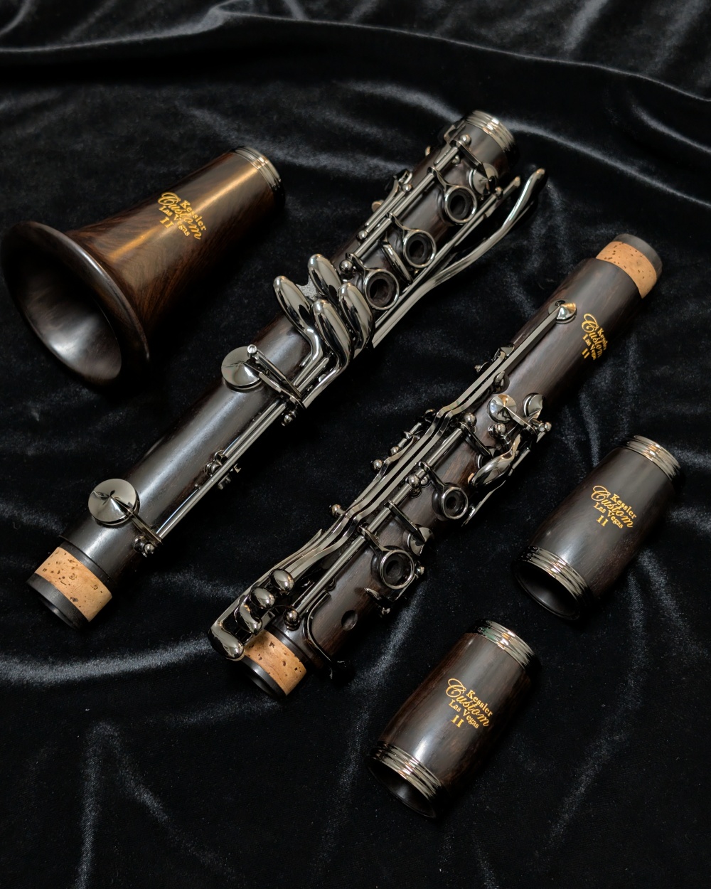 Kessler Custom 2nd Gen Wood Clarinet - Midnight Series