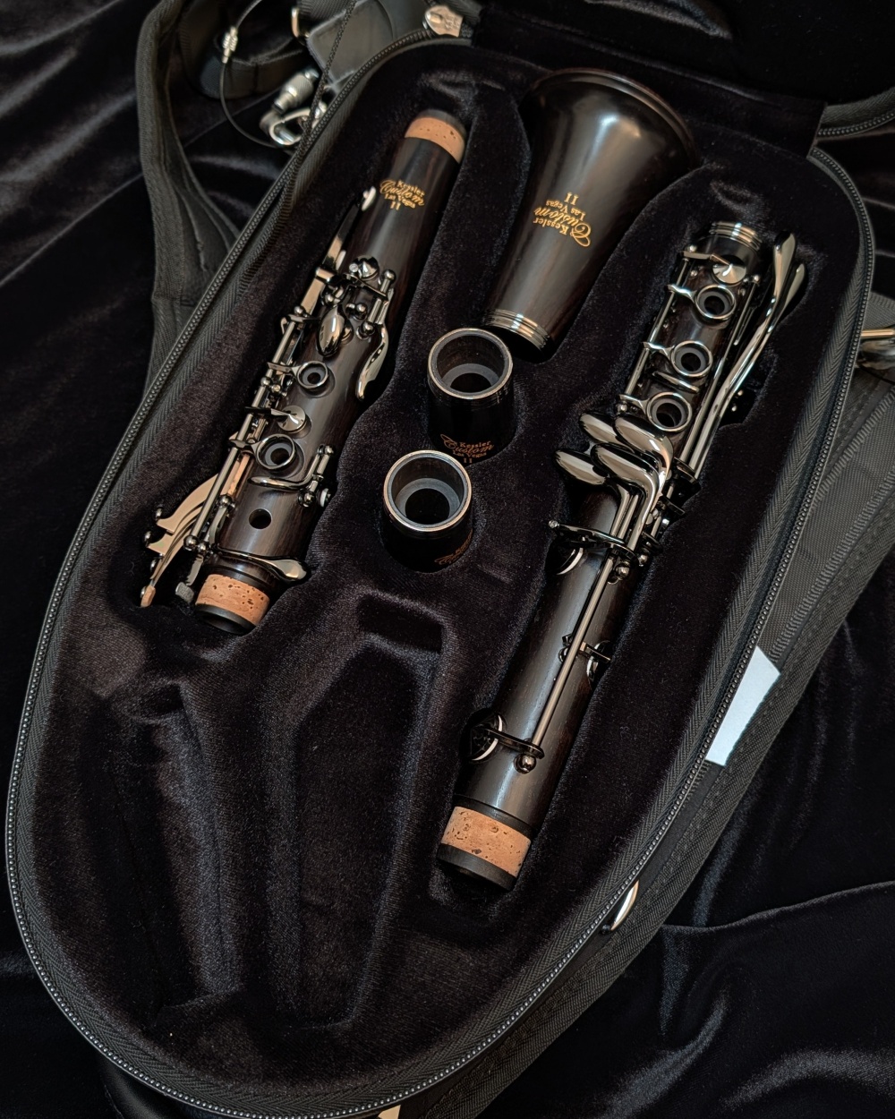 Kessler Custom 2nd Gen Wood Clarinet - Midnight Series