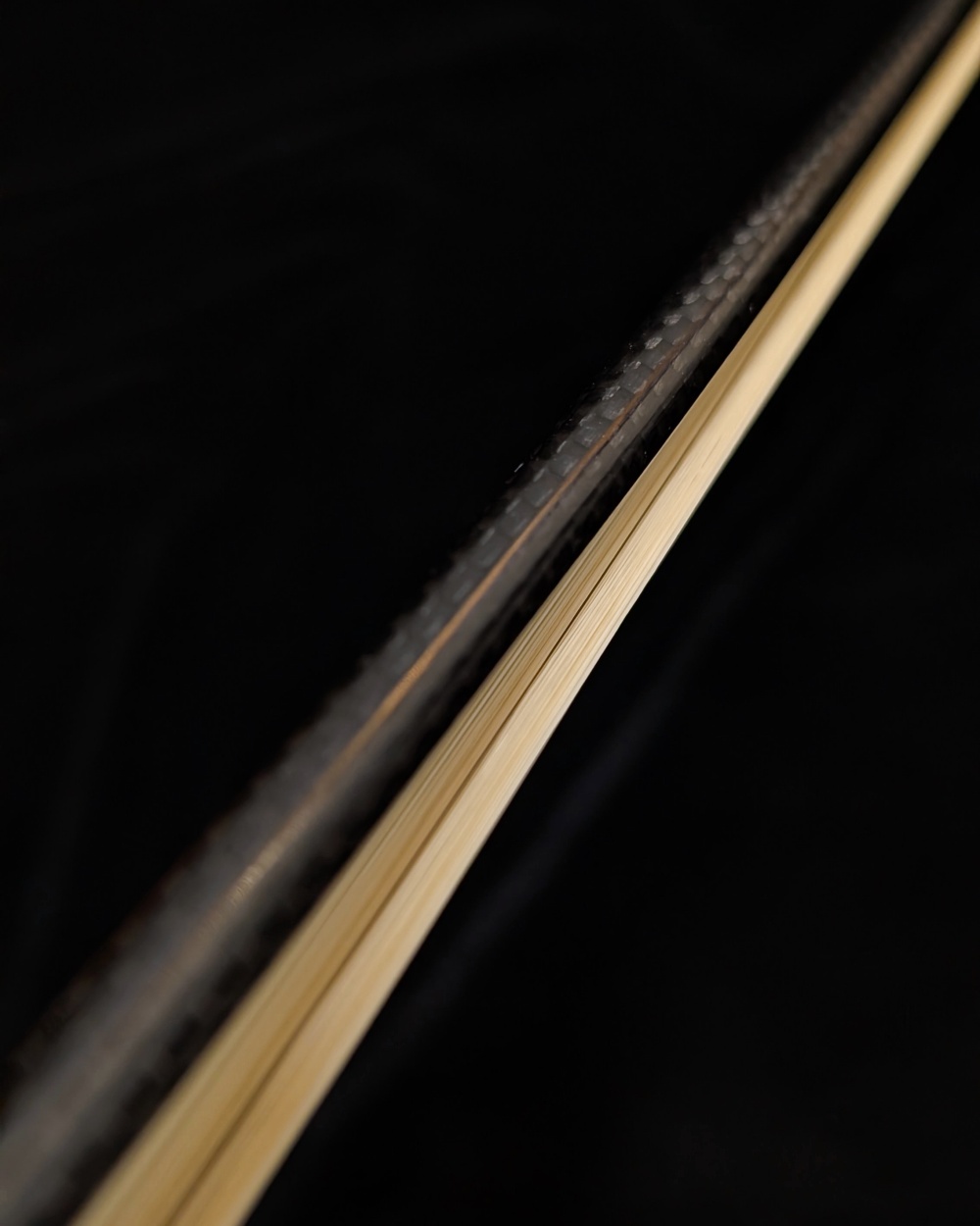 LaChambre VL05 Violin Outfit with Braided Carbon Fiber Bow - Bow Detail