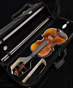 LaChambre VL05 Violin Outfit with Braided Carbon Fiber Bow - Case Interior