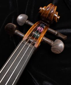LaChambre VL05 Violin Outfit with Braided Carbon Fiber Bow - Peg Box