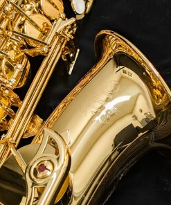 Barely Used Yamaha Intermediate Alto Sax - YAS-300AD - Logo
